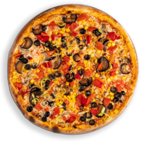 Vejetaryen Sebzeli Pizza